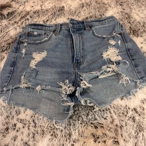 Abercrombie high rise shorts